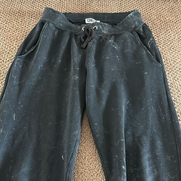 Chrldr Women’s Faded Black with Rainbow Stars Matching Jogger Set - Size S - Picture 7 of 7